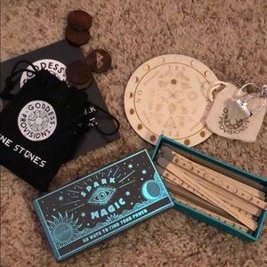 Runestones Pendulum & Board & Spark Magic Sticks